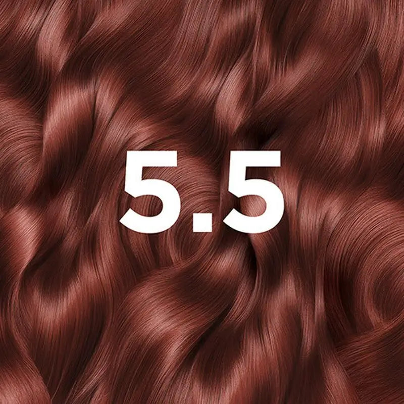 Garnier Good – trvalá farba na vlasy bez amoniaku, 90 % prírodného pôvodu, odtieň 5.5 – čerešňová hnedá