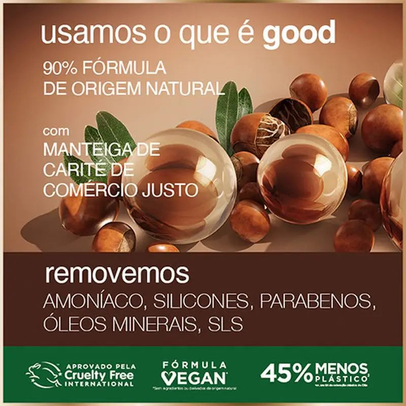 Garnier Good – trvalá farba na vlasy bez amoniaku, 90 % prírodného pôvodu, odtieň 6.6 – granátovo červená.