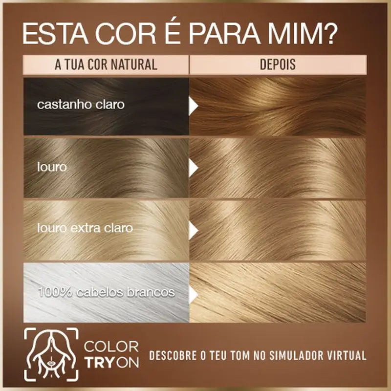 Garnier Good – trvalá farba na vlasy bez amoniaku, 90 % prírodného pôvodu, odtieň 7.0 mandľová blond.