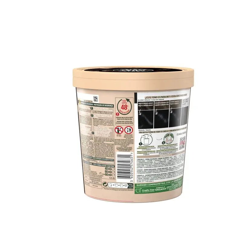 Garnier Good – trvalá farba na vlasy bez amoniaku, 90 % prírodného pôvodu, odtieň 8.13 Dawn Beige