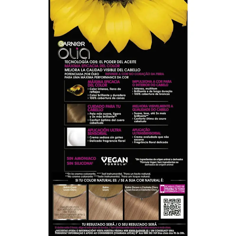 Garnier Olia 8.12 Irizujúca blond