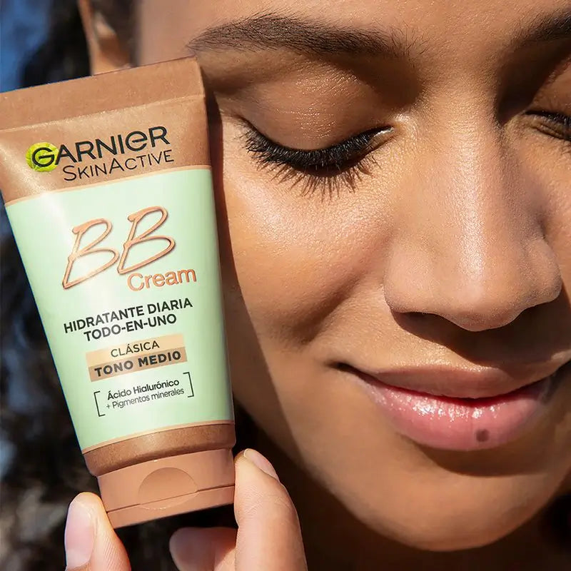 Garnier Skinactive BB krém Classic, stredný odtieň. Hydratačný tónovací krém „všetko v jednom“ s SPF 15, 50 ml