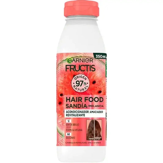 Garnier Fructis Hair Food Melón – revitalizačný kondicionér pre matné a bez života vlasy, 350 ml