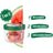 Garnier Fructis Hair Food Melón 3 v 1 revitalizačná maska na matné a bez života vlasy 400 ml