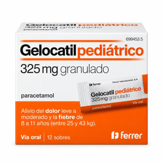 Gelocatil 325 mg, 12 vrecúšok s granulátom