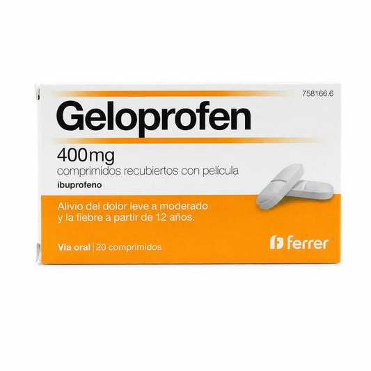 Geloprofen 400 mg, 20 potiahnutých tabliet