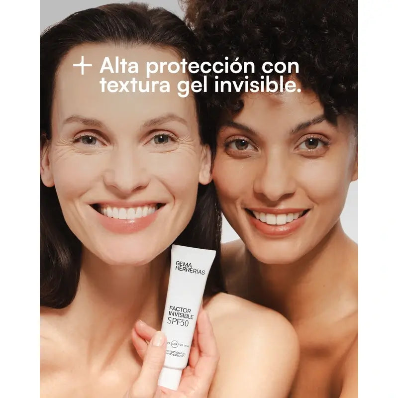Gema Herrerías Factor Invisible SPF 50 so širokým spektrom ochrany, 45 ml