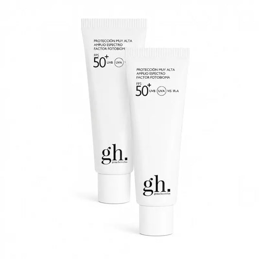 Gema Herrerías SPF 50+, veľmi vysoká ochrana, balenie 2 x 50 ml