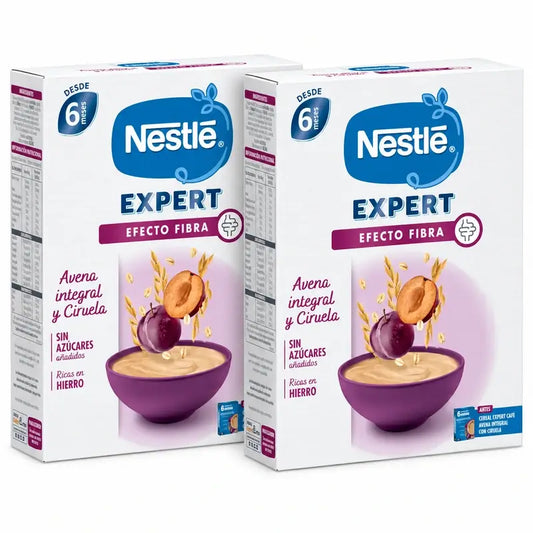 Gerber detská kaša z ovsených vločiek a sliviek, 2 × 250 g