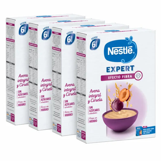 Gerber detská kaša z ovsených vločiek a sliviek, 4 x 250 g
