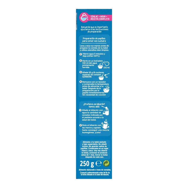 Gerber kaša Expertcare Sinlac, od 6 mesiacov, 250 g