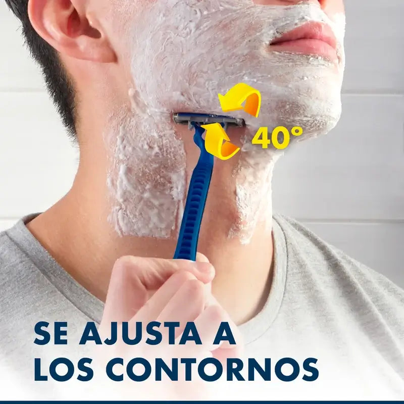 Gillette Blue3 Smooth jednorazové holiace strojčeky pre mužov, 5 kusov