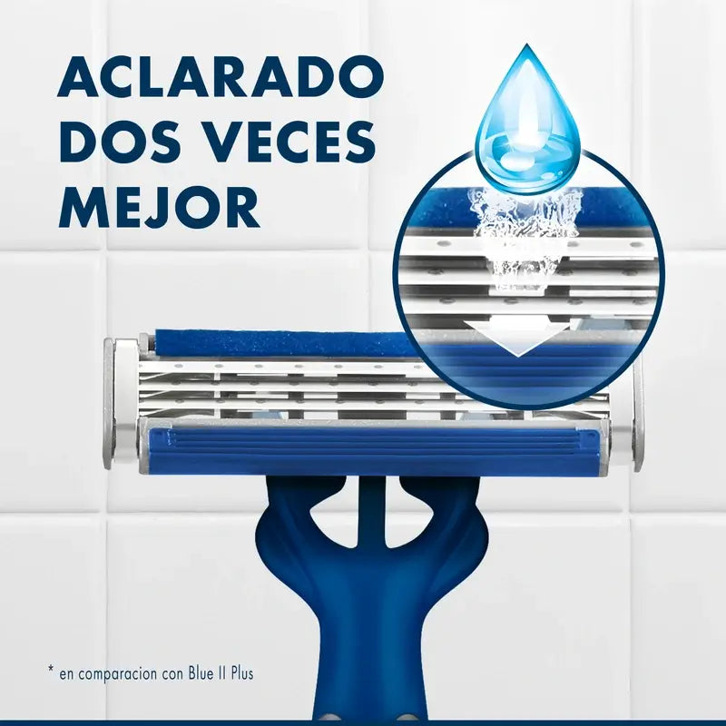 Gillette Blue3 Smooth jednorazové holiace strojčeky pre mužov, 5 kusov