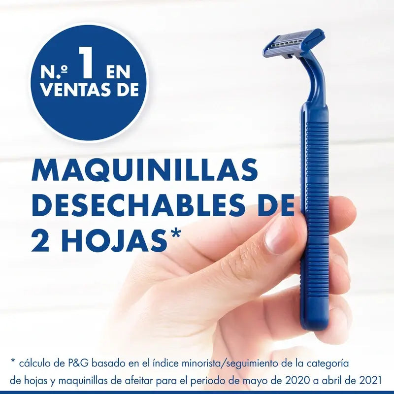 Gillette Blueii jednorazové holiace strojčeky pre mužov, 20 kusov