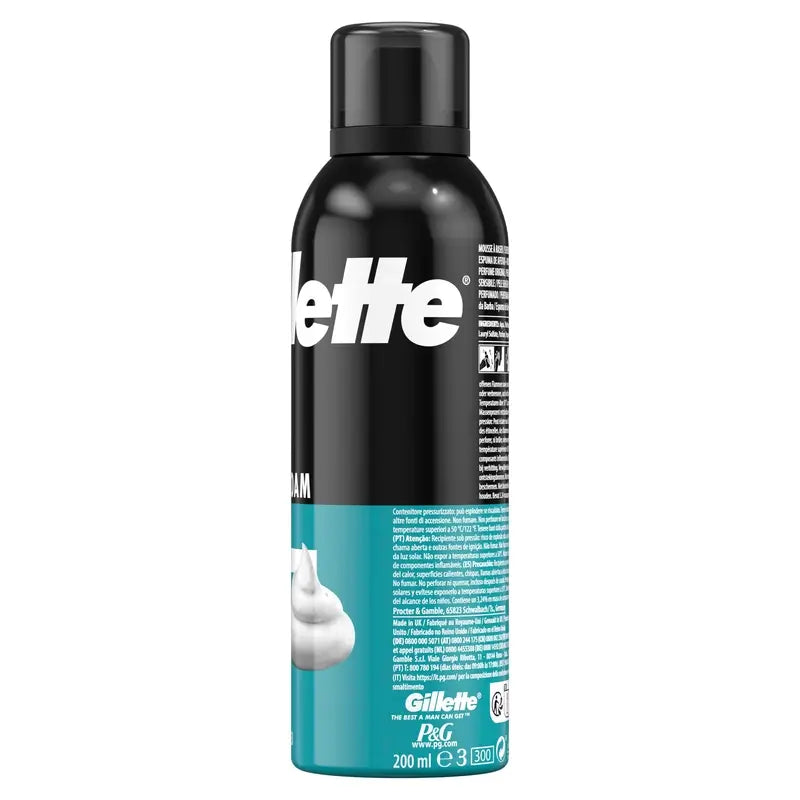 Gillette Classic holiaca pena pre mužov, 200 ml