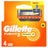 Gillette Fusion5 Power – náhradné čepele do holiacich strojčekov pre mužov, 4 ks