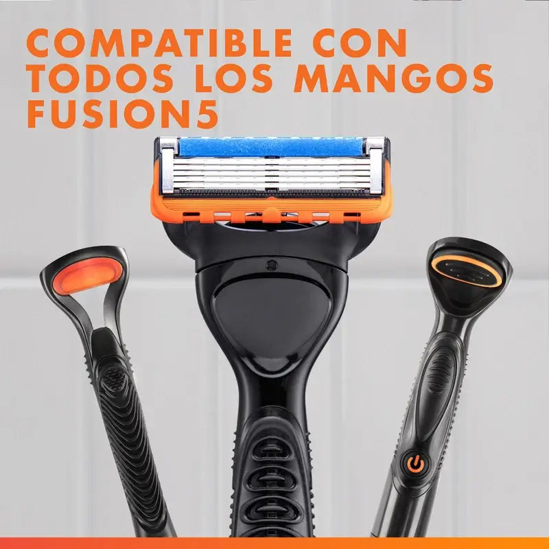 Gillette Fusion5 Power – náhradné čepele do holiacich strojčekov pre mužov, 4 ks