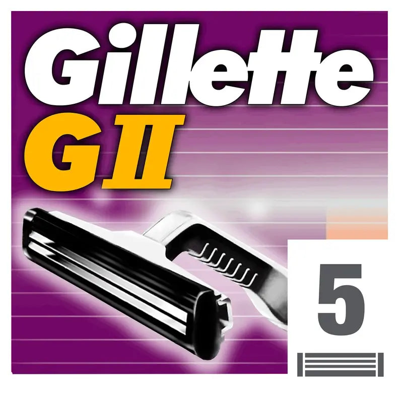 Gillette Gii náhradné hlavice do holiaceho strojčeka, 5 kusov