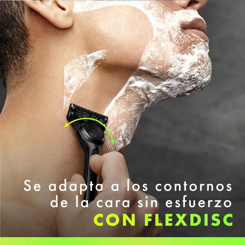 Gillette Labs holiaci strojček s exfoliačnou tyčinkou + 1 náhradná hlavica a závesný držiak