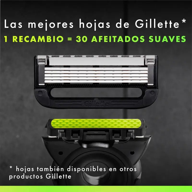 Gillette Labs holiaci strojček s exfoliačnou tyčinkou + 1 náhradná hlavica a závesný držiak