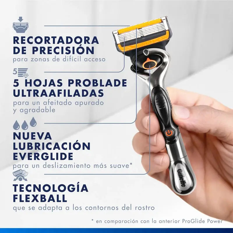 Gillette Proglide Power náhradné hlavice do holiaceho strojčeka pre mužov, 4 kusy