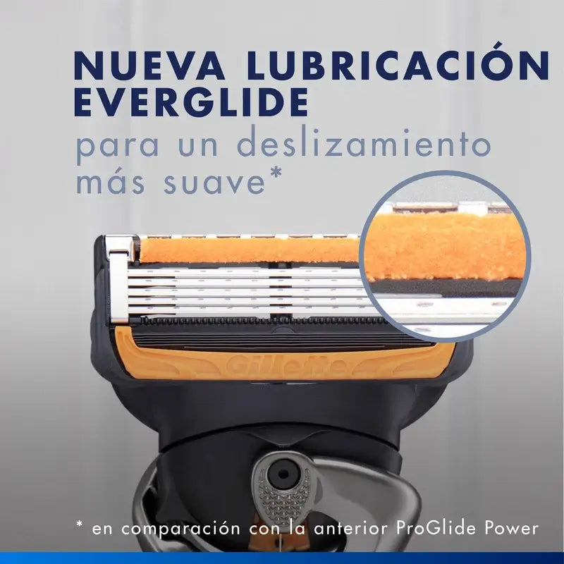 Gillette Proglide Power náhradné hlavice do holiaceho strojčeka pre mužov, 4 kusy