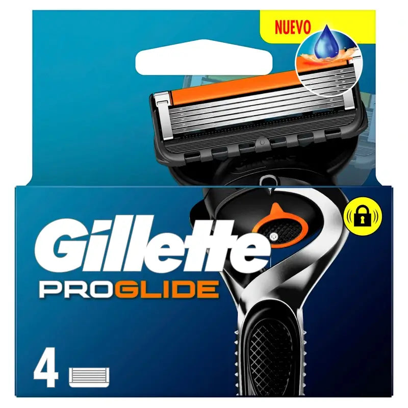 Gillette Proglide náhradné hlavice do holiaceho strojčeka pre mužov, 4 ks