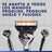 Gillette Proglide náhradné hlavice do holiaceho strojčeka pre mužov, 4 ks