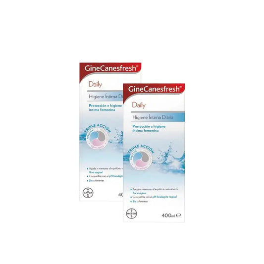 Ginescanes GineCanesfresh gél na každodennú intímnu hygienu, balenie 2 x 400 ml