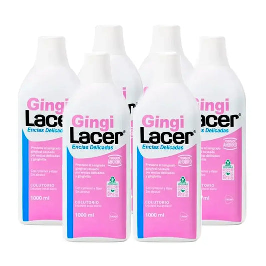 Gingilacer ústna voda, balenie 6 x 1000 ml