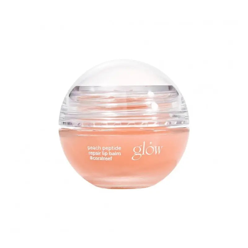Glow Peach Peptide Repair balzam na pery Coralreef, 8 g