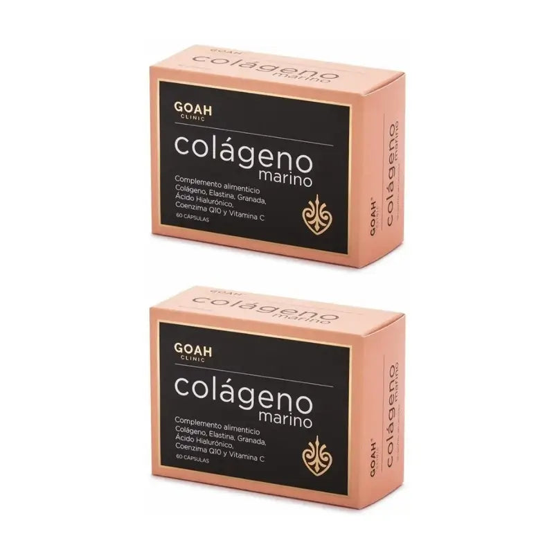 Goah Clinic Morský kolagén, 2 x 60 kapsúl 