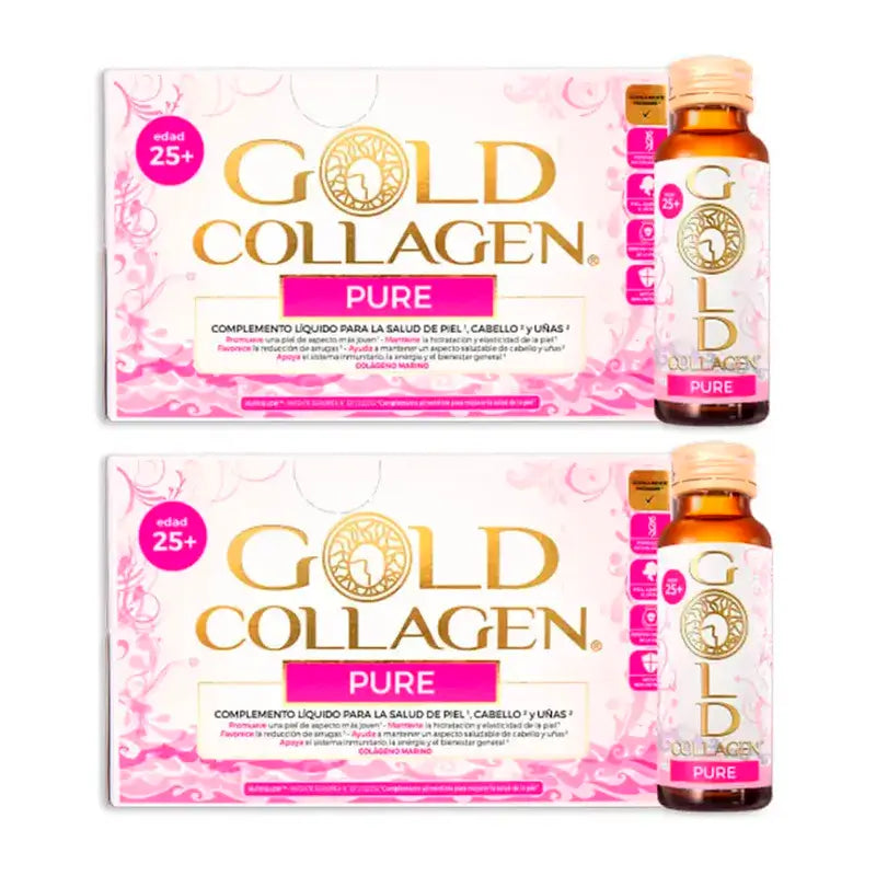 Gold Collagen Pure, balenie 2 x 10 ampuliek