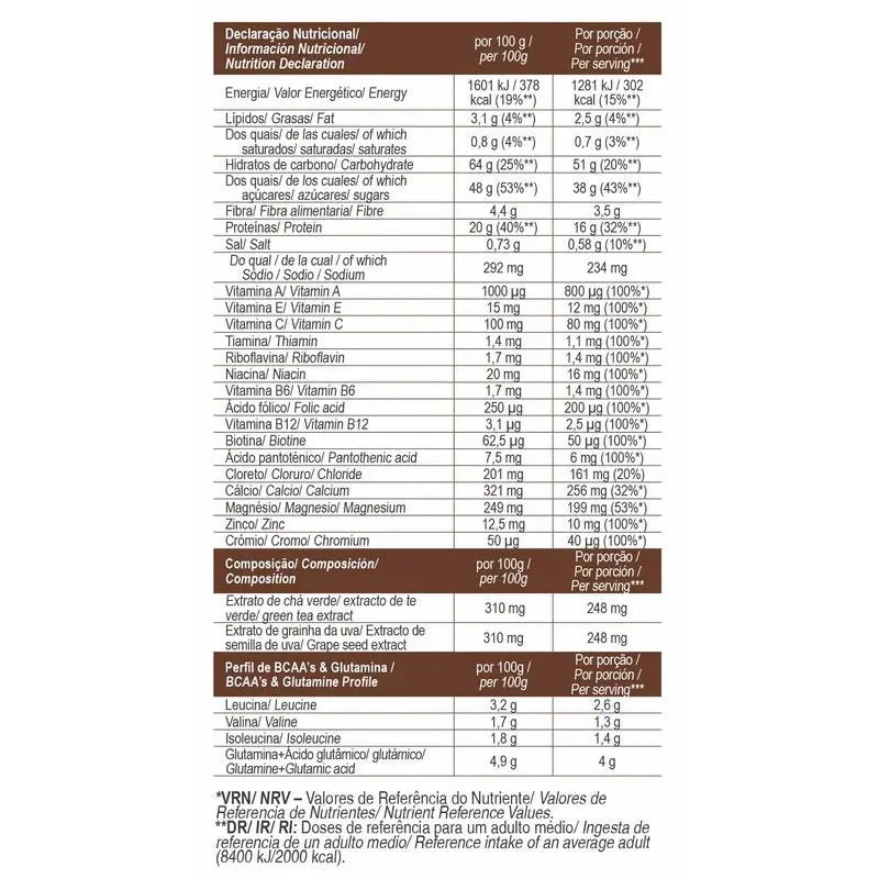 Gold Nutrition Fast Recovery – rastlinný produkt s príchuťou čokolády, 600 g