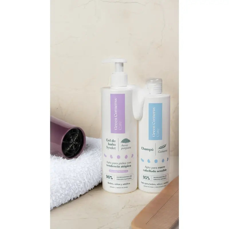 Green Cornerss Sprchový gél z fialovej ryže, 400 ml