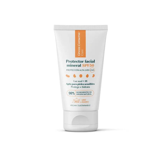 Green Cornerss Minerálny ochranný krém na tvár SPF50, 50 ml