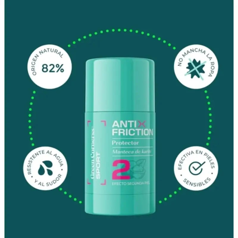 Green Cornerss tyčinka proti odreninám s bambuckým maslom, 30 ml