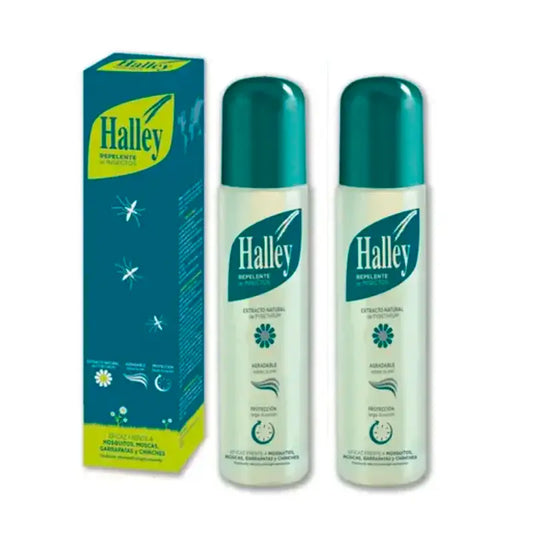 Halley – repelent proti hmyzu, balenie 2 x 250 ml
