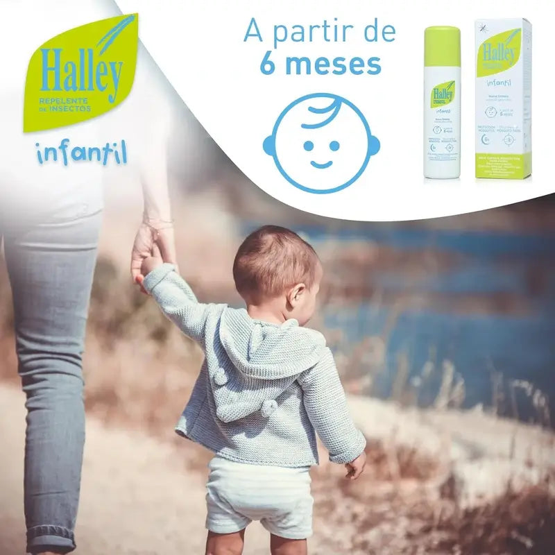 Halley – repelent proti hmyzu pre deti, 100 ml