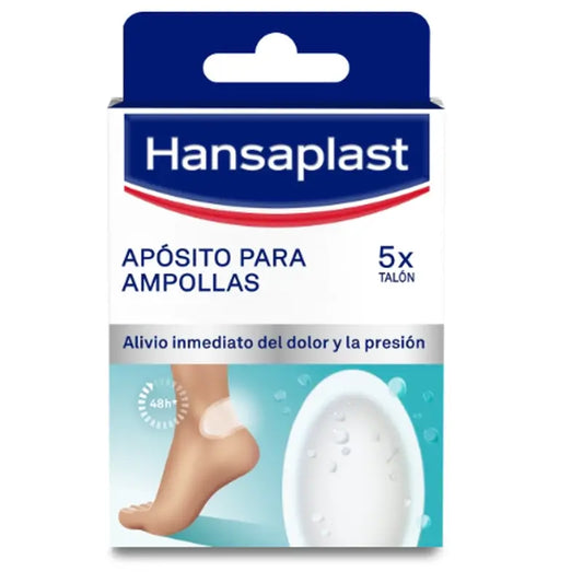 Hansaplast hydrokoloidné náplasti na pľuzgiere, veľkosť L, 5 kusov
