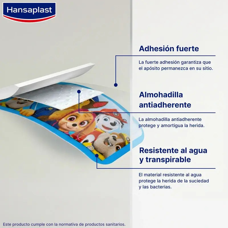 Hansaplast Paw Patrol Kids, 20 náplastí