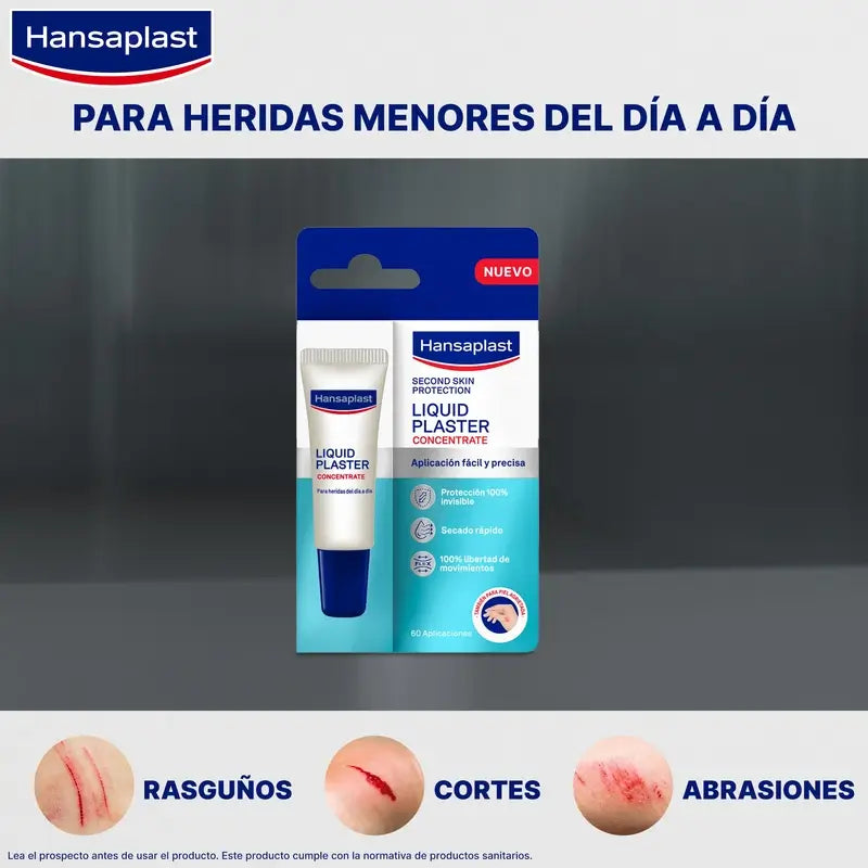 Hansaplast Second Skin Protection – koncentrovaný tekutý obväz, 60 aplikácií