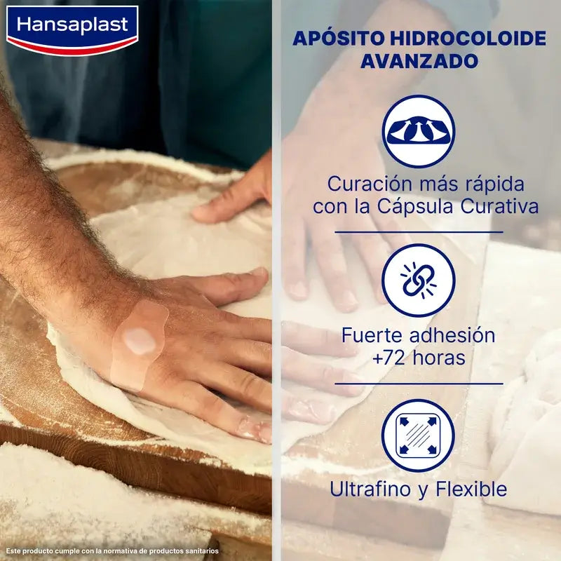 Hansaplast Second Skin Protection Regular, 6 kusov