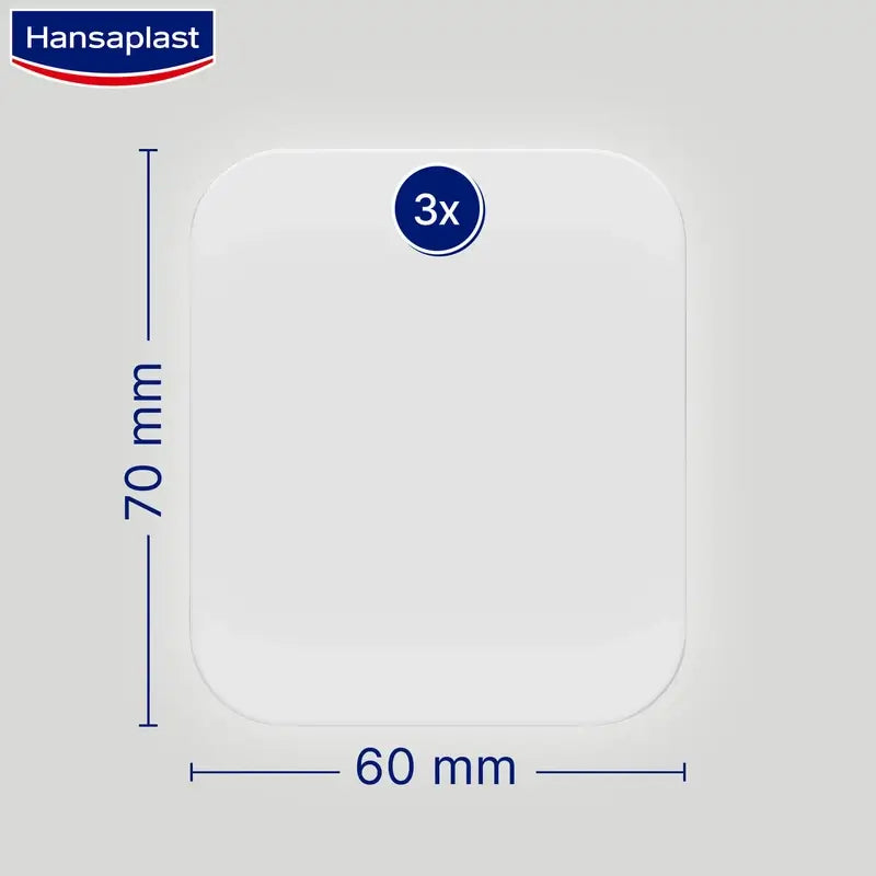 Hansaplast Second Skin Protection XL, 3 kusy