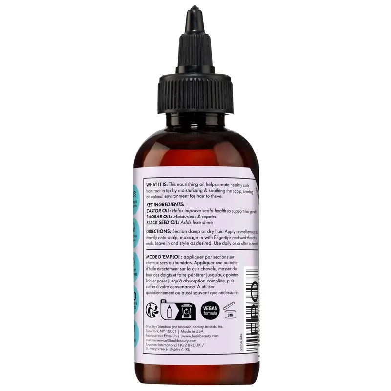 Hask Posilňujúci olej na pokožku hlavy Texture, 120 ml