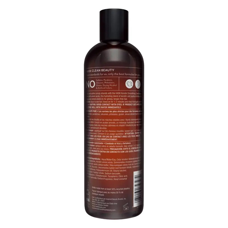 Hask Kondicionér „Jemné a hladké vlasy“ s keratínom a proteínmi, 355 ml