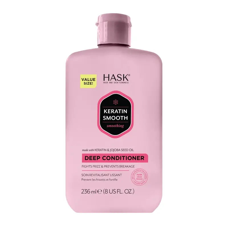 Hask Maska na hladké a lesklé vlasy s keratínom a proteínmi, 226 g