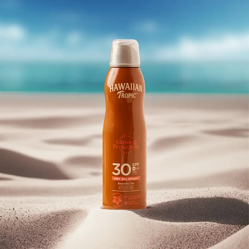 Hawaiian Tropic HT Olejový sprej Glowing SPF 30, 180 ml