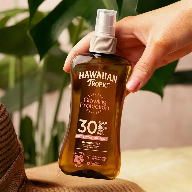 Hawaiian Tropic HT Glowing olej SPF 30, 200 ml