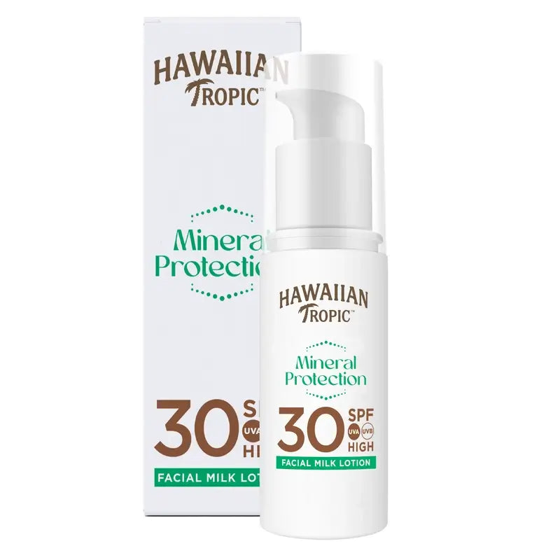 Hawaiian Tropic HT Sun Milk Mineral Face SPF 30, 50 ml